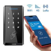 Sistema de Control de Acceso CT9 con Pantalla Táctil Impermeable, WiFi 4G, Android, NFC, Registro de Tiempo y Asistencia, Lector de Tarjetas RFID