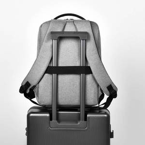New Waterproof PU Business Casual Trip <b>Laptop</b> Bag with USB School Commuting Travel <b>Back</b> <b>Pack</b> <b>Laptop</b> Backpack for Men - Product Image 4
