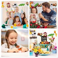 Feutre animaux couture artisanat Kit éducatif enfants débutants feutre peluche jouets pour filles et garçons
