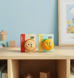 Mini caméra pour enfants à double objectif HD, certifiée CE, compatible avec les cartes TF, design personnalisé, livraison directe d'usine - Product Image 3