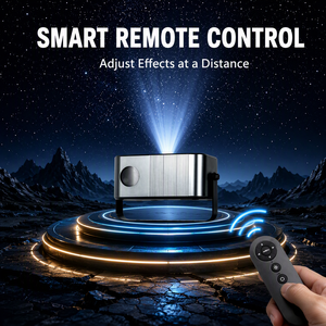 Projecteur laser d'extérieur avec télécommande, 12W, mouvement intelligent, projecteur d'étoiles, lumières de Noël, projecteur de flocons de neige - Product Image 5