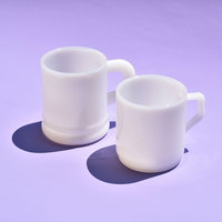 Großhandel kunden spezifische 240ml/400ml Becher Logo Jade Glas Kaffeetassen anpassbare leere Jade Glas becher