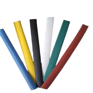 Đầy màu <span class=keywords><strong>s</strong></span>ắc đơn tường nhiệt co lại ống chống cháy PE Polyolefin vật liệu siêu mỏng Tường nhiệt co lại ống tay áo - Product Image 1