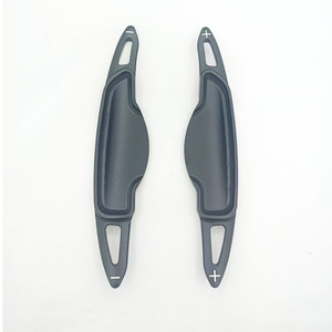 Palanca de cambios para <span class=keywords><strong>Hyundai</strong></span> Genesis G70 GV90 <span class=keywords><strong>Tucson</strong></span> L Sonata 10, pegatina de aluminio para volante, paleta de cambio, extensión de engranaje DSG - Product Image 3