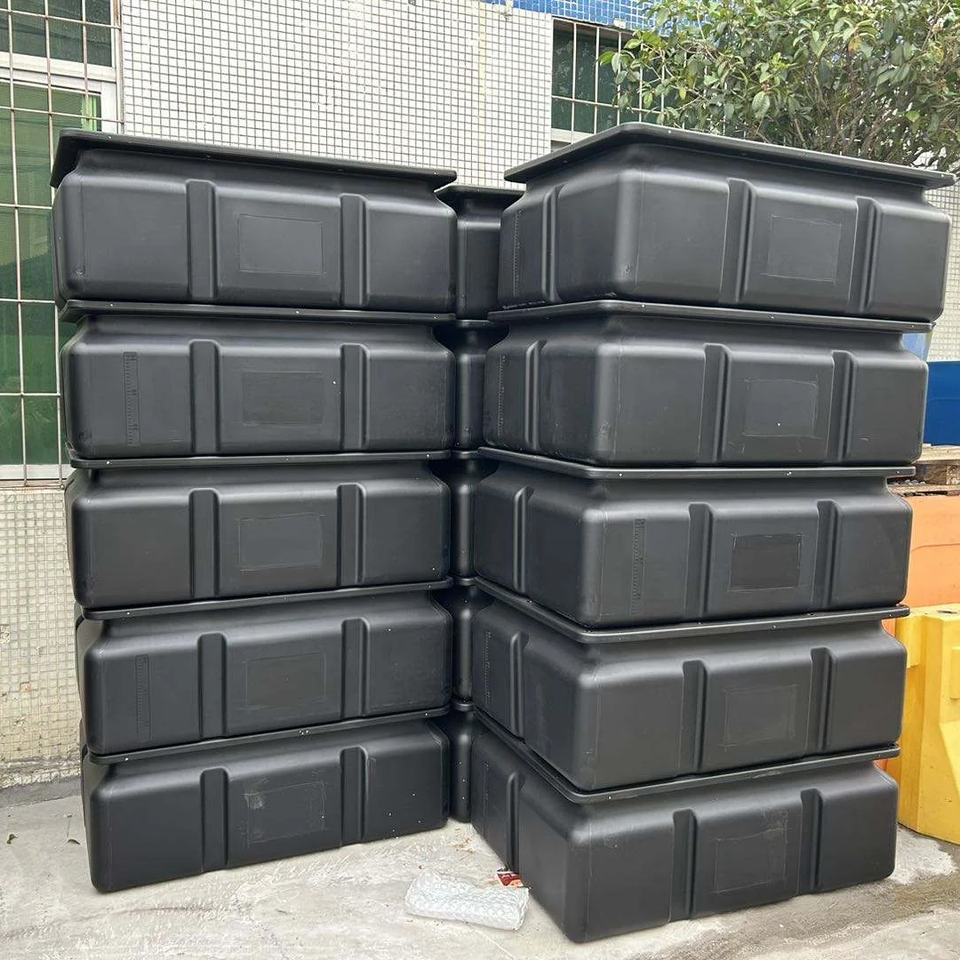 Rectangular Pontoon Durable and Recyclable PE Pontoon Floats for Marinas