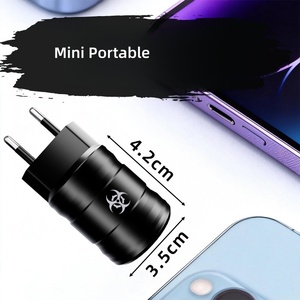 Adaptador de Corriente USB-C PD20W con Diseño de Bidón, Carga Rápida, Enchufe EU/US, Certificación CE, Protección OVP, <span class=keywords><strong>Cargador</strong></span> USB C para <span class=keywords><strong>iPhone</strong></span> 12-17 - Product Image 6