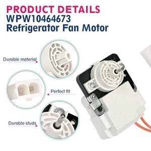 Moteur de ventilateur d'évaporateur pour réfrigérateur Whirlpool WPW10464673 120V, pièce de rechange pour usage domestique - Product Image 2