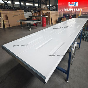 Hiện đại PU bọt ngón tay bảo vệ chống nước 40mm/50mm ngoài trời bảng điều khiển cửa nhà để xe với cách nhiệt <span class=keywords><strong>Polyurethane</strong></span> - Product Image 5