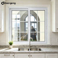 Ventana Corredera de PVC de Doble Acristalamiento Serie 60, Eficiente Energéticamente, con Rotura de Puente Térmico e Insonorización para Hogar u Oficina