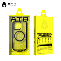 Coque de téléphone magnétique à macropores ATB Wholesale, dernière nouveauté pour iPhone 17, 16, 15, 14, 13 Pro