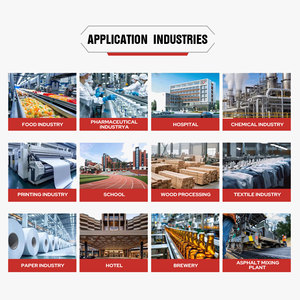Chaudière à vapeur WNS 2 tonnes 1,25 Mpa à économie d'énergie avec économiseur, protection de sécurité, assemblage rapide, chaudière à gaz ou à mazout préassemblée - Product Image 6