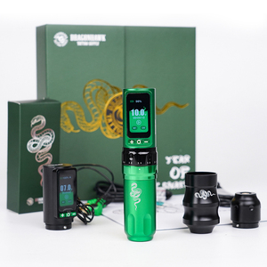 Dragonhawk Fold Pro 3000mAh Motore Senza Nucleo Corsa Regolabile 2.4-4.2mm Macchinetta Professionale Wireless per <span class=keywords><strong>Tatuaggi</strong></span> a Penna - Product Image 1
