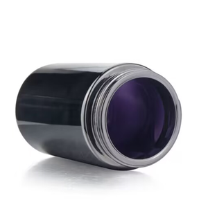 Barattolo in <span class=keywords><strong>Vetro</strong></span> Ultravioletto Nero con Tappo a Vite e Coperchio Moderno, 1000ml 500ml 200ml 100ml 50ml 1.7 Fl Oz - Product Image 3