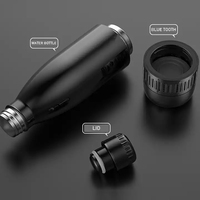 Botol Air Stainless Steel Kreatif Kapasitas Besar Bisnis Logo Kustom Portabel Musik Pintar Gaya Baru