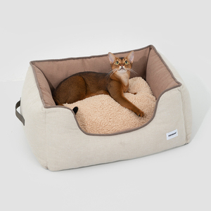 All Seasons Dog Bed <b>Mat</b> With Removable Machine Washable Reversible Pet Crate Pad And Comfortable Orthopedic Foam Bed - Product Image 2