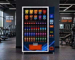 Distributeur automatique de boissons et de snacks réfrigérés, distributeur intelligent de boissons, paiement par espèces, pièces et cartes, libre-service - Product Image 4