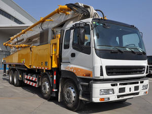 Camion pompe à béton télescopique HJC5420THB47 de 56 m, nouvelle génération, haute durabilité, marque de premier plan, avec moteur puissant - Product Image 5