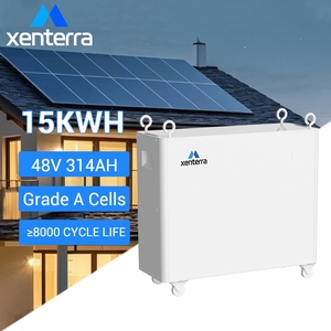 Système solaire Xenterra hors réseau <span class=keywords><strong>alimentation</strong></span> domestique Smart ess 5kva onduleur solaire 48 volts avec batterie au lithium 15kwh 51.2v 8000 cycle profond - Product Image 3