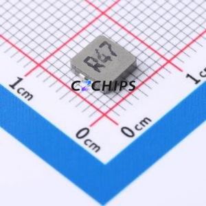 BMRA00050515R47MA1 ตัวเหนี่ยวนำไฟฟ้าแบบ SMD,5.4x5.7 มม. ( ค่าความเหนี่ยวนำ: 470nH )( ความแม่นยำ: 20% กระแสไฟฟ้าที่กำหนด: 8A ) - Product Image 1