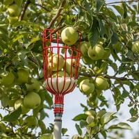 Cueilleur de fruits télescopique en aluminium One99 1.6m-4m, outil réglable à long manche en métal avec coussin de protection en mousse