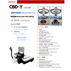 Lifting Load Capacity <b>Electric</b> Stacker 1300mm Working Lifting Height Walking Operation Lead-Acid Battery <b>Foam</b> Pneumatic - Product Image 6