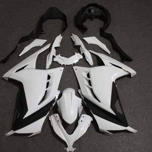 Carenado de Plástico ABS sin Pintar, Inyección de Plástico, Carenado en Blanco al por Mayor para <span class=keywords><strong>Kawasaki</strong></span> <span class=keywords><strong>Ninja</strong></span> <span class=keywords><strong>300</strong></span> 2013 2014 <span class=keywords><strong>2015</strong></span> 2016, Kit de Carenado para Motocicleta - Product Image 1