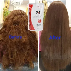 Rebonding Hair Straightening Cream Wholesale Best Price African Hair Relaxer Hair Perm Rebonding 1 Step 3 In 1 Keratin Hair Rebonding Straightening Cream
