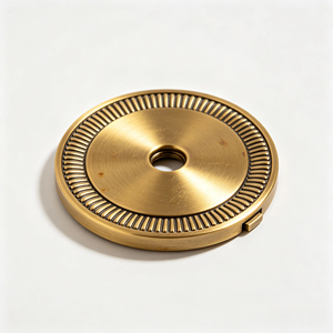 Plaque décorative en laiton creux gravée sur mesure par CNC, ornement en filigrane de laiton perforé pour brûleur d'encens et décoration de meubles - Product Image 3