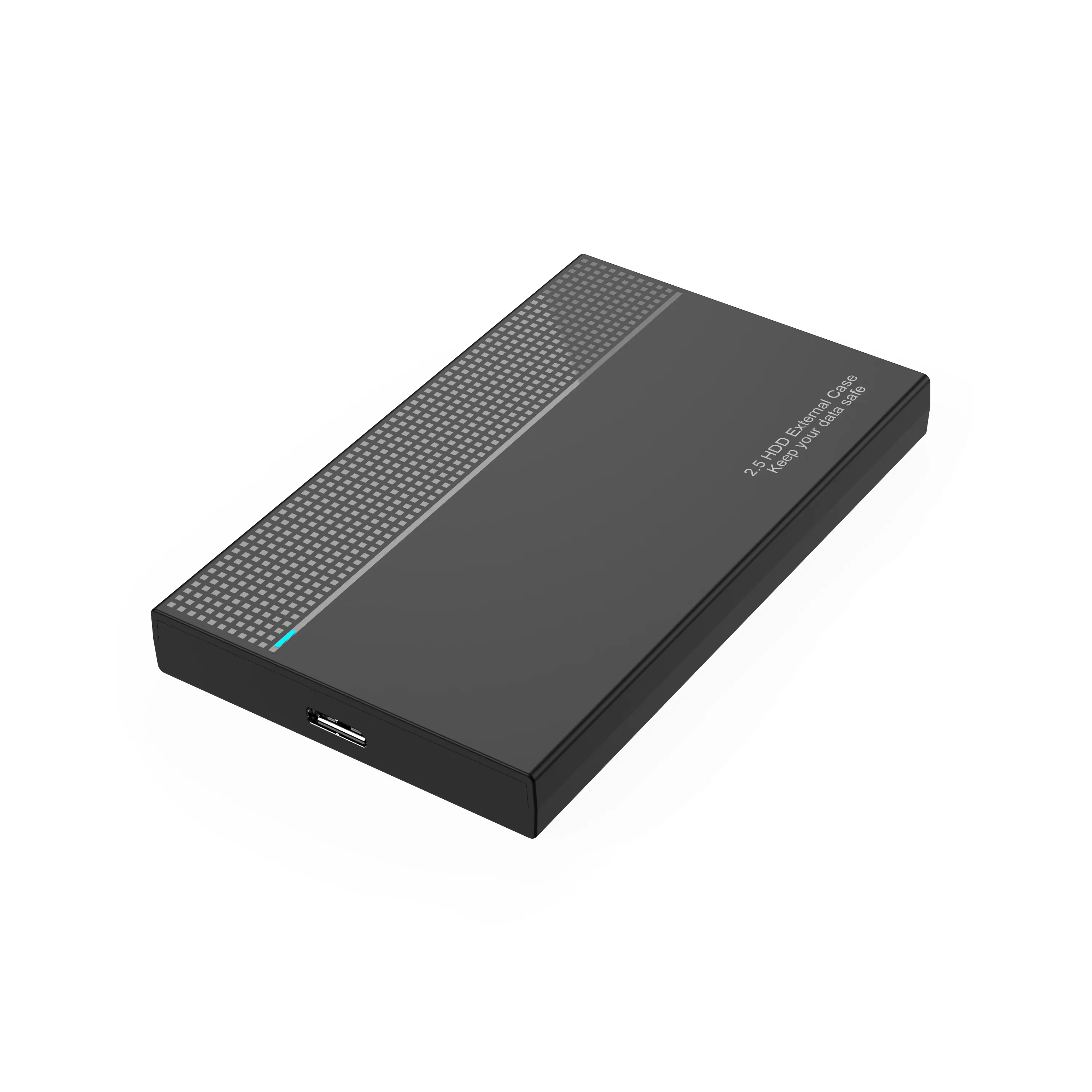 맞춤형 하드 드라이브 인클로저 SSD 미디어 플레이어는 SATA HDD 2 5 인치 OEM에 대한 UASP USB 3.0 외장형 HDD 인클로저 내부 지원