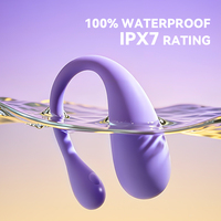 Vibrateur pour Couples Duet pour Femmes, Stimulateur Double en Silicone Premium avec 5 Vitesses et 5 Modes, Jouet Sexuel, Fabricant OEM ODM