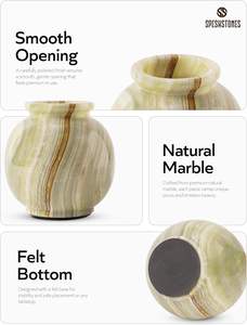 नेनेवेई वर्डे ईनिमार्बल वाज़ इंटीरियर स्टाइलिंग के लिए हस्तनिर्मित - Product Image 5