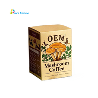 OEM Dosettes de café aux champignons stimulant l'immunité Lions Mane Chaga Dosage en poudre de vitamines pour la clarté de la mémoire Pas pour les femmes enceintes