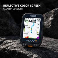 Xoss Nav Pro Factory Direct Beidou GPS Layar Warna 2.4 Ringan 76g Komputer Sepeda Navigasi Pintar untuk Bersepeda