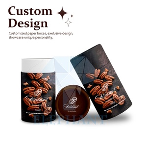 Custom Eco Friendly Food Grade Cylinder Cardboard Containers Box for Cookies Snack Potato Chips <b>Nut</b> Paper Tube Gift Packaging - Product Image 5