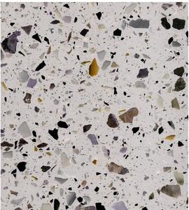 Losas Grandes de Piedra de Terrazo Compuesto Violeta de Alta Calidad, 10 mm de Espesor, <span class=keywords><strong>para</strong></span> Pisos de Cocina y Terrazas - Product Image 2