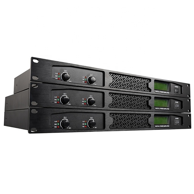A Series Hot Sales 2 Channel Digital Audio 1u Class D Digital Amplifier