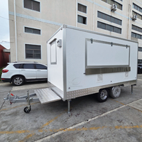 Nouvelle conception de restaurant mobile, kiosque de restauration rapide, stand de hot-dogs, stand de glaces, snack-bar, café, camion de nourriture, remorque