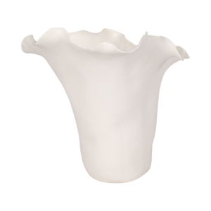 Vaso in gres con volantini, moderno vaso in ceramica per fiori, per soggiorno, camera da letto, ufficio, decorazione da tavolo - Product Image 5