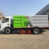 Camion balayeuse à vide haute pression Dongfeng Forland 4*2