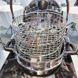 Friteuse électrique à pression MIJIAGAO 22L, nouvelle friteuse à poulet de comptoir, vente directe d'usine, friteuse électrique à pression de table à vendre - Product Image 4