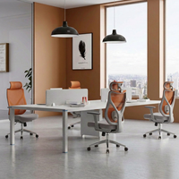 Silla de oficina ergonómica cómoda de malla con características ergonómicas, silla de oficina de malla ergonómica, muestra a granel para oficina