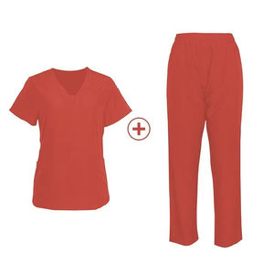 Tenues d'infirmières personnalisées à col en V pour femmes, uniformes médicaux élégants, ensembles de blouses médicales tendance, fabricants de blouses. - Product Image 5