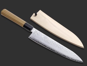 Cuchillo <span class=keywords><strong>de</strong></span> Sushi <span class=keywords><strong>de</strong></span> Damasco japonés <span class=keywords><strong>de</strong></span> alta calidad, sashimi <span class=keywords><strong>de</strong></span> cocina con <span class=keywords><strong>protector</strong></span> <span class=keywords><strong>de</strong></span> hoja <span class=keywords><strong>de</strong></span> <span class=keywords><strong>madera</strong></span> y funda - Product Image 2