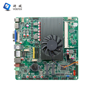 เมนบอร์ดอุตสาหกรรม X86 I5 3210M ระบายความร้อนด้วยพัดลม HD VGA LVDS EDP 10 USB 2 COM สำหรับอุปกรณ์ POS ATM คีออสก์ แบบฝังตัวขนาดเล็ก ITX - Product Image 1