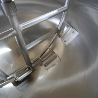 Chaudière à double enveloppe en acier inoxydable de 1000 L / Marmite de cuisson avec chauffage à la vapeur, électrique ou au gaz - Inclinable ou fixe, personnalisable