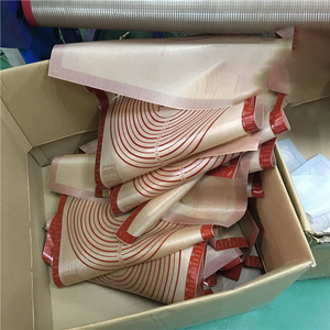Wholesale Non-slip Oven Liner Dough <b>Rolling</b> <b>Mat</b> Fondant Pie Crust Pastry Silicone Baking with Measurements - Product Image 4