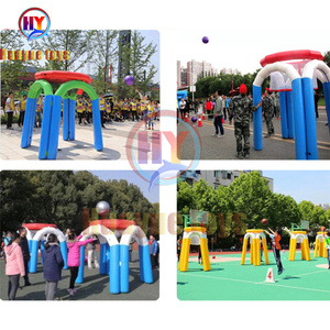 HuaYue Grande Set da Basket Gonfiabile Interattivo con Canestro e Palla Giganti per Sport - Product Image 6