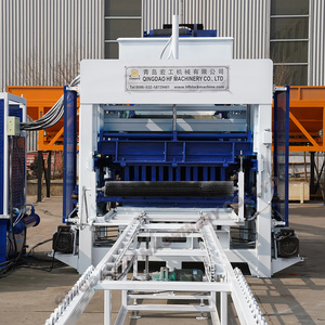 Machine à fabriquer des briques entièrement automatique QT12-15, machine à briques creuses en béton à haute efficacité - Product Image 4