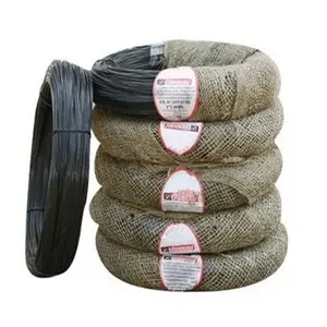 16 Gauge Zwart Gegloeid Draad 25Kg Zachte Zwarte Stropdas Ijzerdraad Voor Bouwbinding