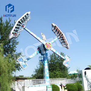 Manège Kamikaze à sensations fortes, équipement d'attraction extrême à rotation 360° pour parcs d'attractions et luna-parks, à vendre - Product Image 1